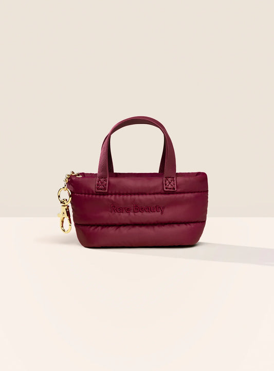 Mini Puffy Tote Keychain MERLOT | Cosmetiquera Bolso mini