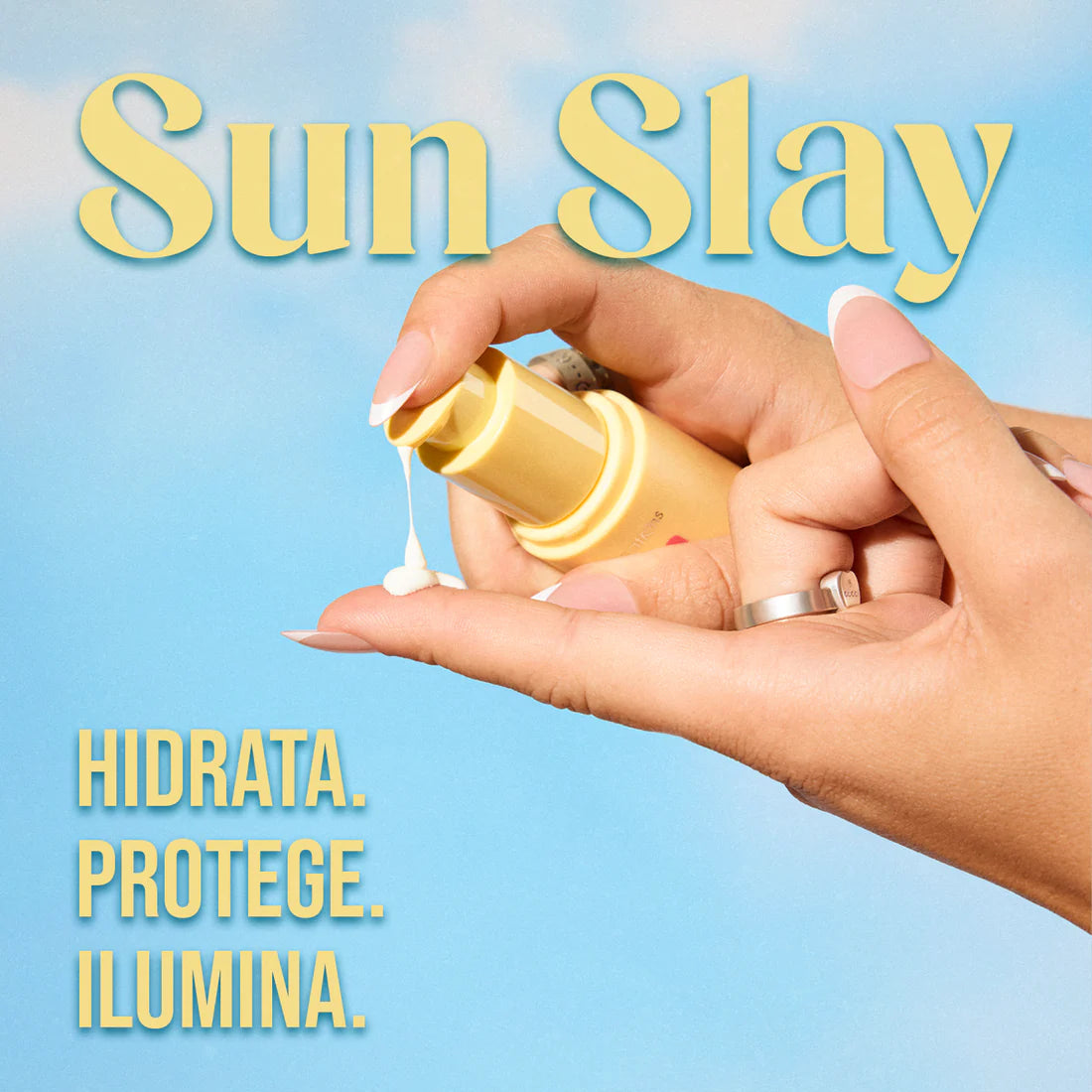 Sun Slay Serum Moisturizer | Suero facial hidratante con proteccion solar