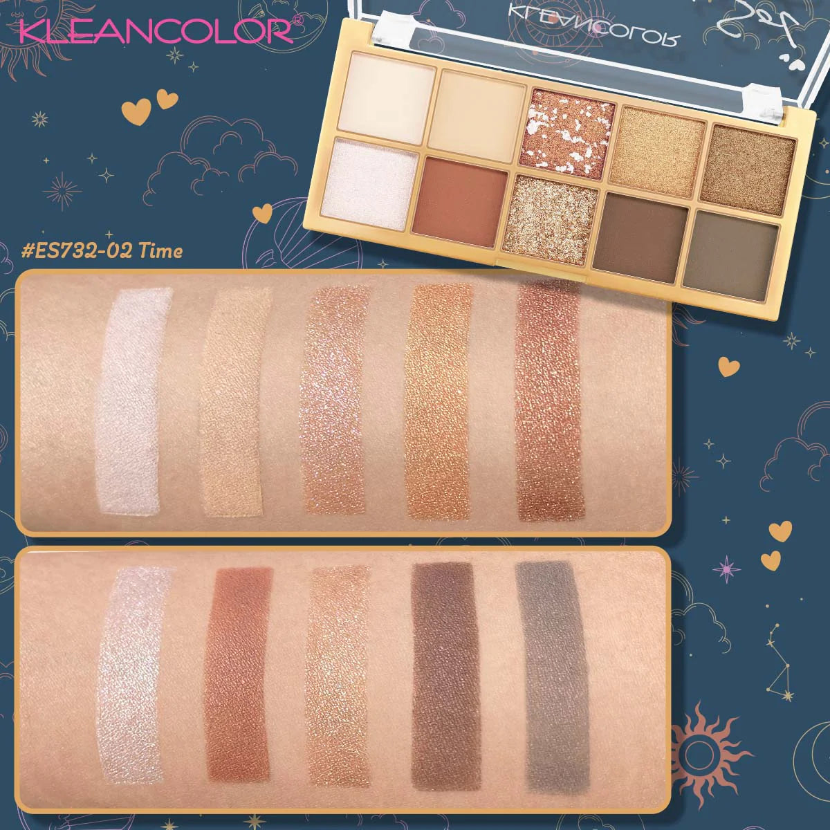 SolMate Eyeshadow Palette | Time | Paleta de sombras