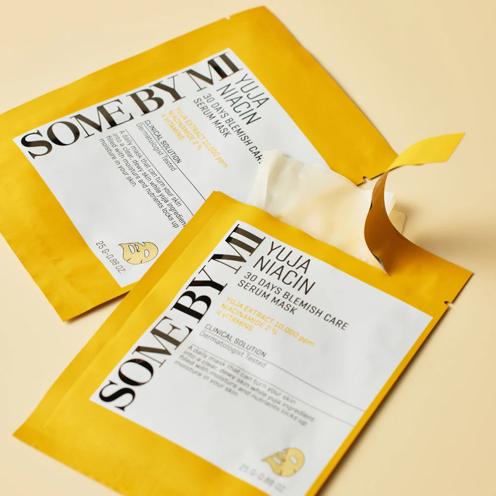 YUJA Niacin 30 Days Blemish Care Serum Mask | Mascarilla