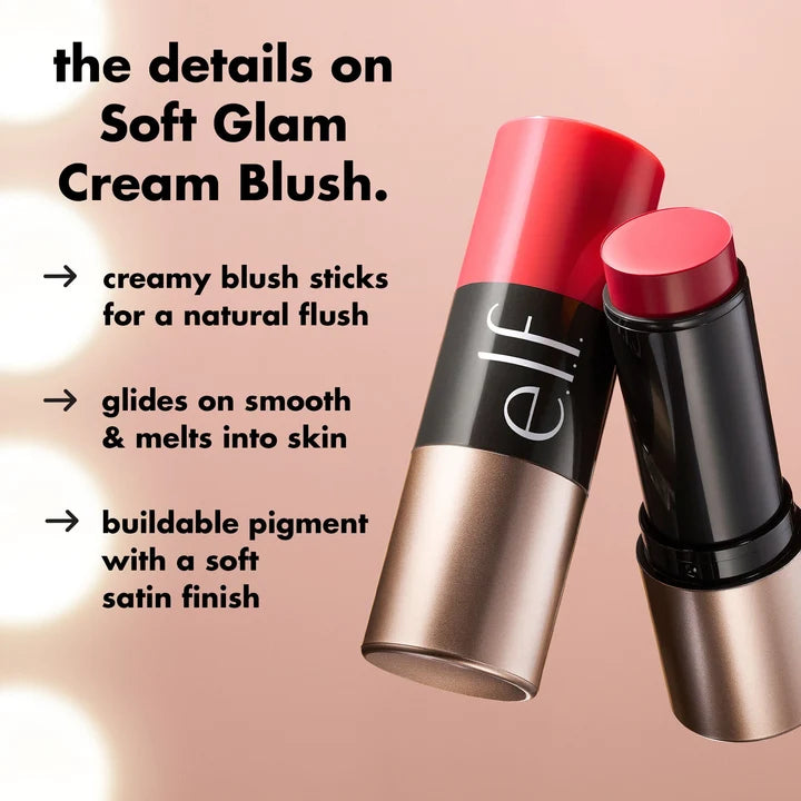 Soft Glam Cream Blush Stick | Rubor en barra