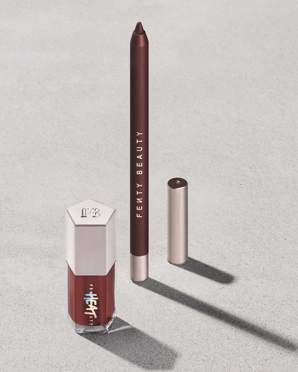 Brown'd Pout Lip Liner + Mini Lip Plumper Duo | Set mini Gloss y delineador