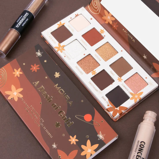 A Dash Of Gold Eyeshadow Palette | Paleta de sombras