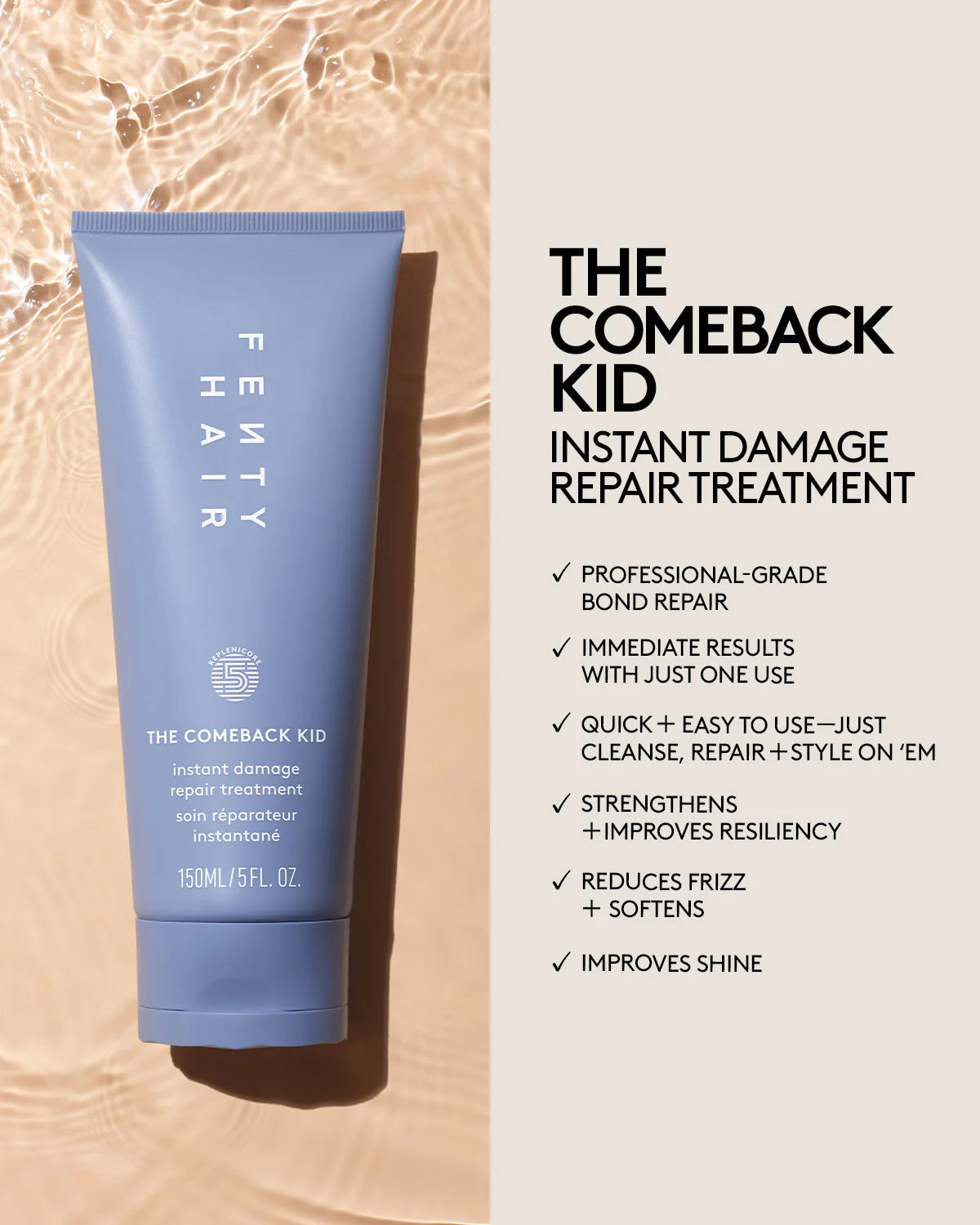 The Comeback Kid Instant Damage Repair Treatment Bond Builder | Mascarilla para cabello