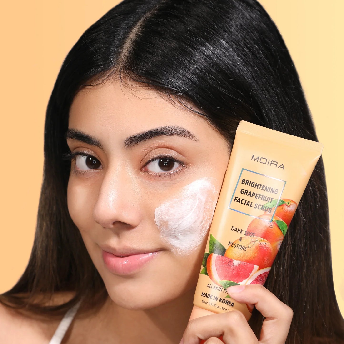 Brightening Grapefruit Facial Scrub | Exfoliante rostro