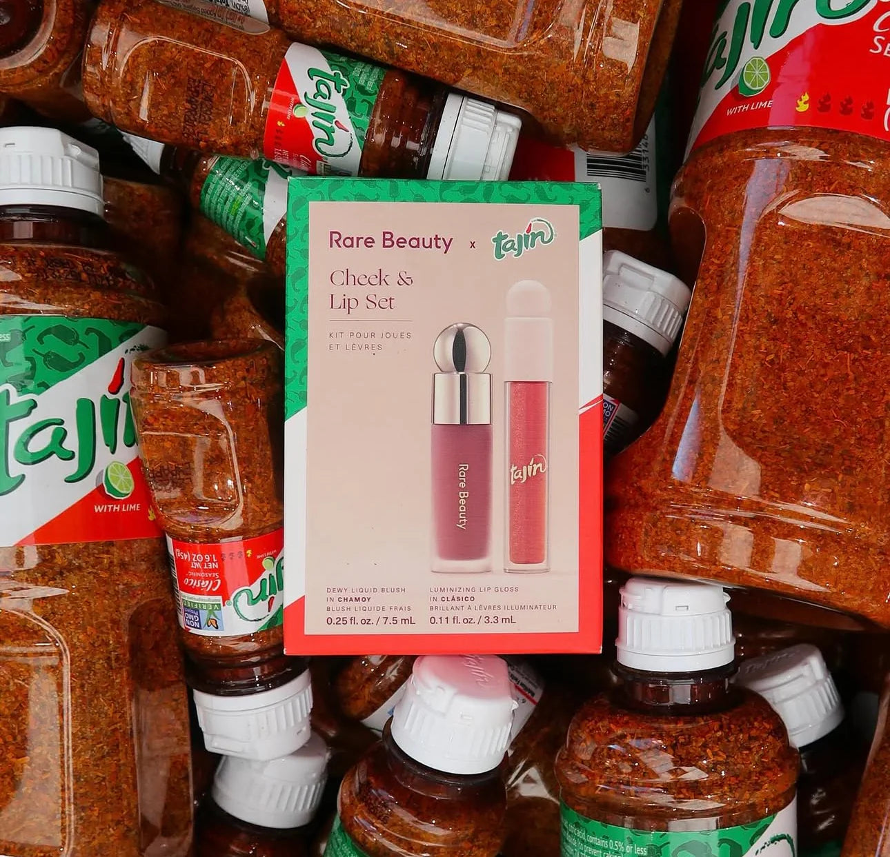 Rare Beauty x Tajín Cheek & Lip Set | Kit de Labios