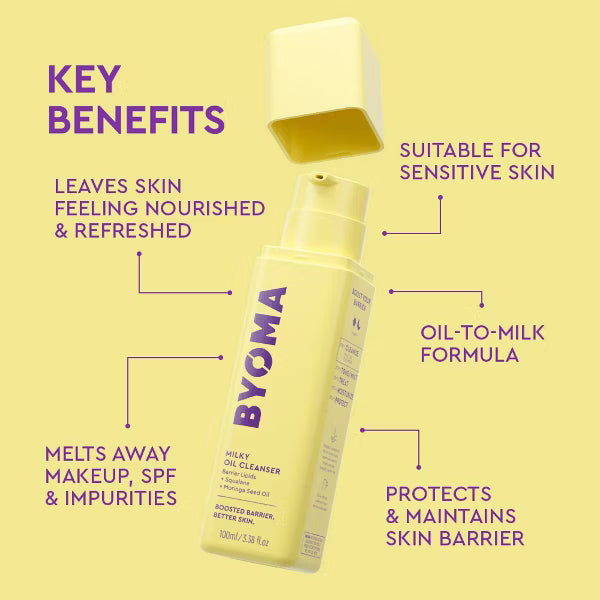 Milky Oil Face Cleanser | Limpiador facial de aceite lechoso