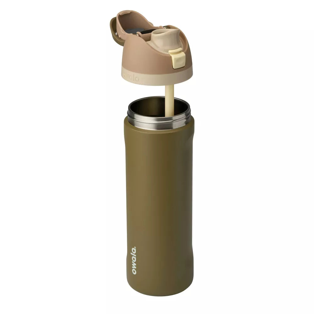 DARK OLIVE GREEN | Freesip Water Bottle | Termo 24 oz