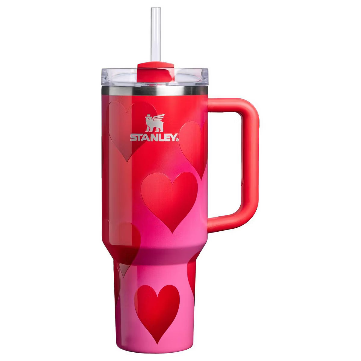 Stanley Valentine's Day | Quencher Tumbler Rouge Heart Gradient | 40 oz  | Termo