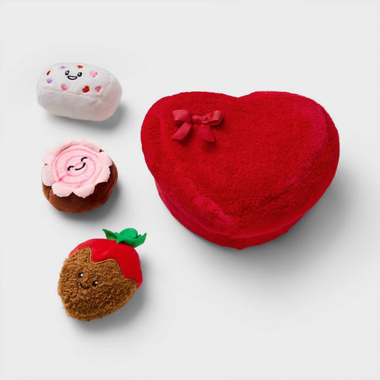 Chocolate Box Plush 4pc | Peluche de caja de chocolates