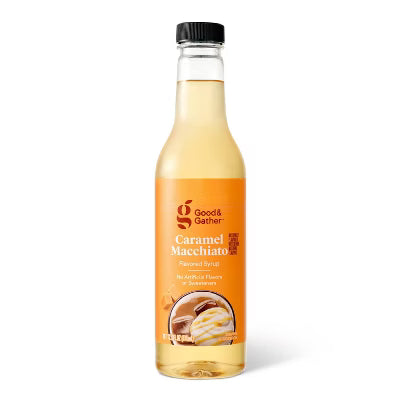 Caramel Macchiato Flavored Syrup - 12.7 fl oz | Jarabe endulzante