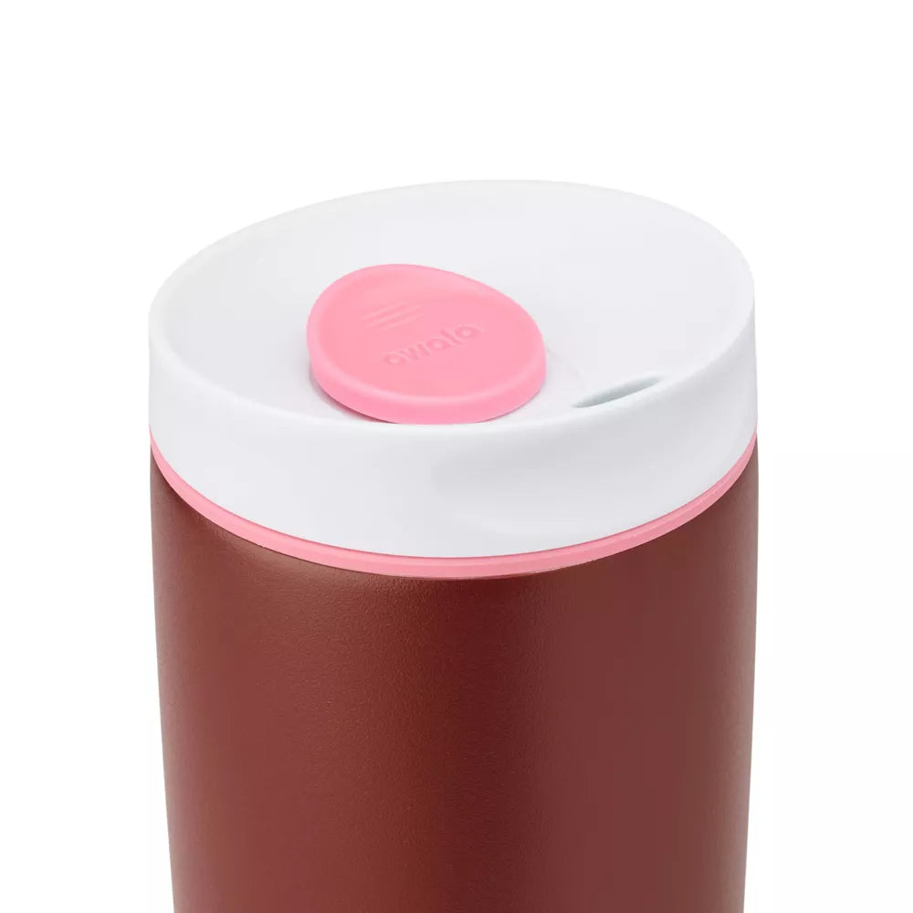 Cranberry Parade SmoothSip Slider Coffee Tumbler | Termo | 20 oz