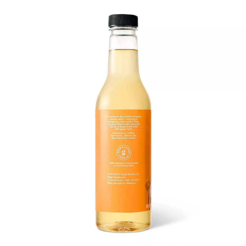 Caramel Macchiato Flavored Syrup - 12.7 fl oz | Jarabe endulzante