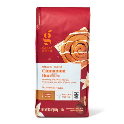 Cinnamon Bun Light Roast Ground Coffee | Café Molido