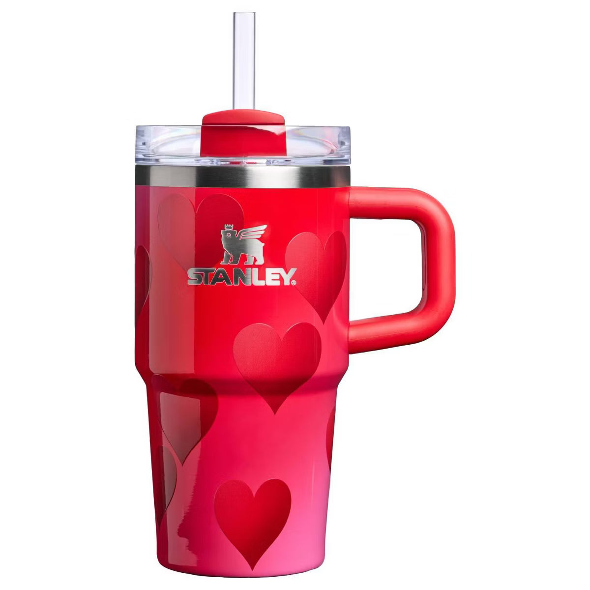 Stanley Valentine's Day | Quencher Tumbler Rouge Heart Gradient | 20 oz  | Termo