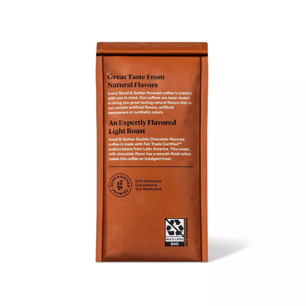 Double Chocolate Light Roast Ground Coffee | Café Molido