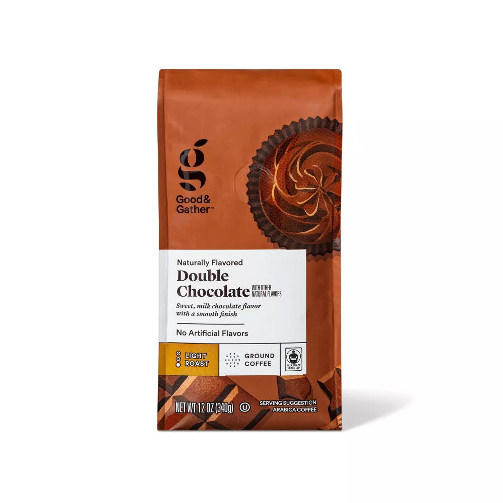Double Chocolate Light Roast Ground Coffee | Café Molido