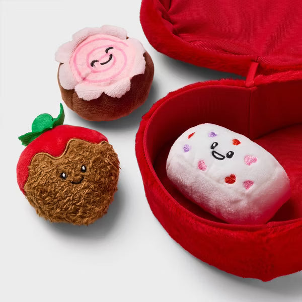 Chocolate Box Plush 4pc | Peluche de caja de chocolates