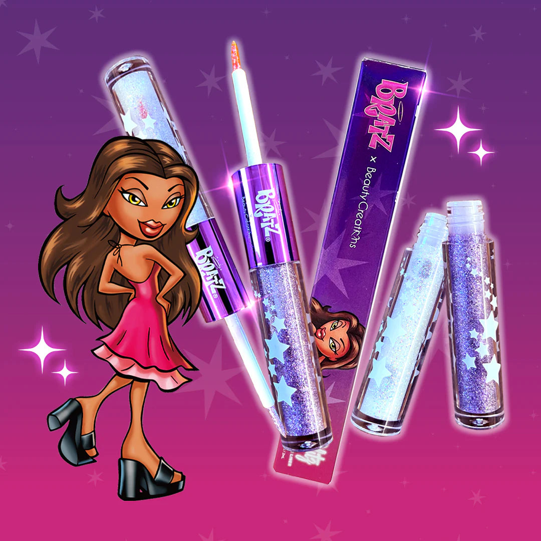 Bratz X Beauty Creations Glitz Glitter Liner | Delineador líquido doble