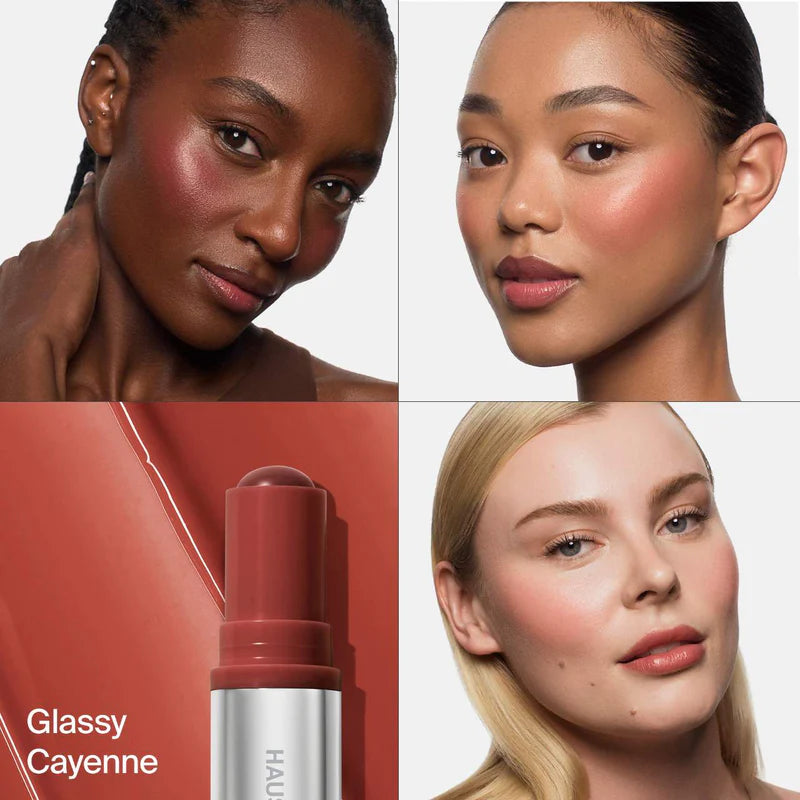 Color Fuse Longwear Hydrating Glassy Lip + Cheek Blush Balm Stick | Rubor en barra