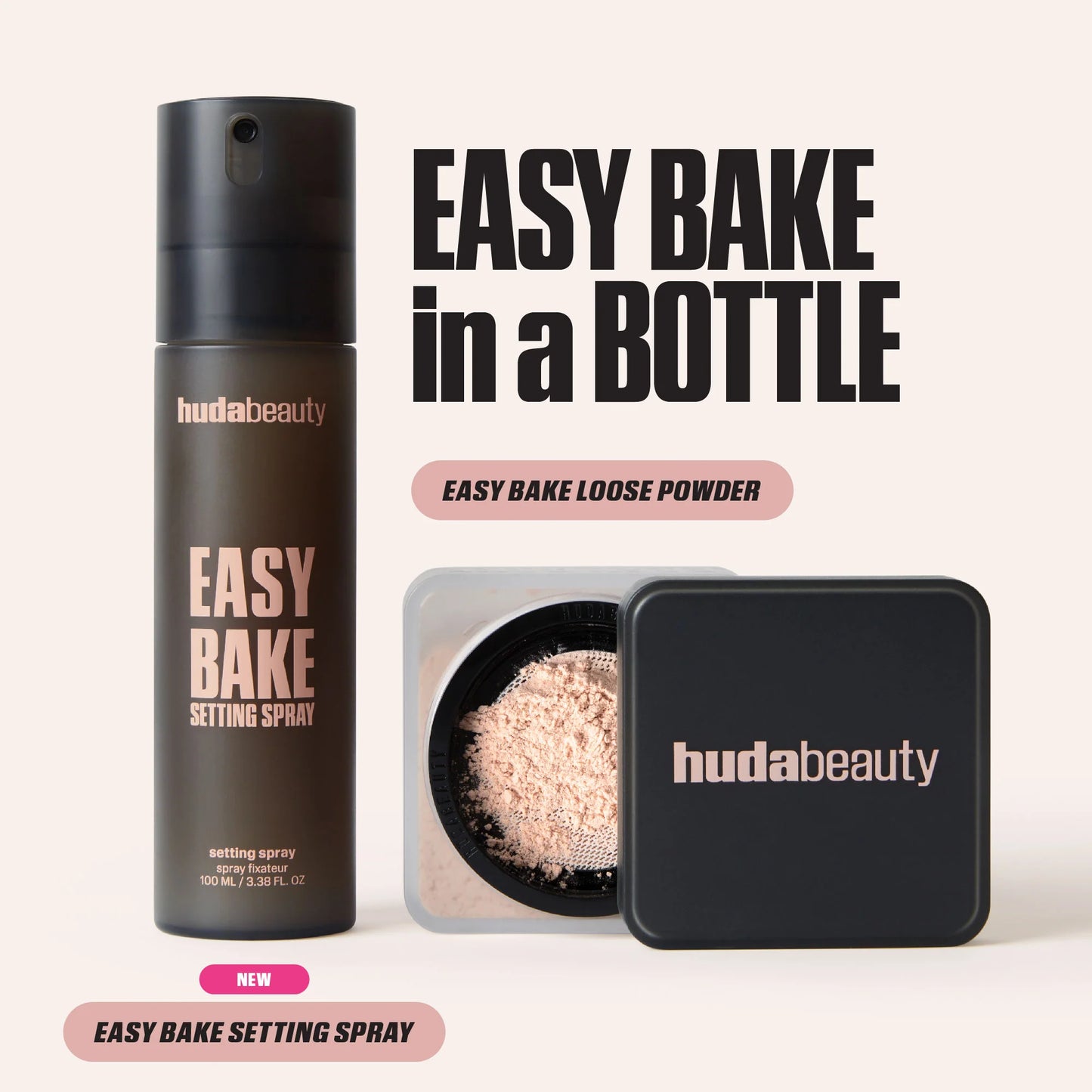 Easy Bake Setting Spray | Fijador de maquillaje