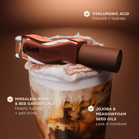 Honey Infused Lip Oil | Aceite hidratante glossy para labios