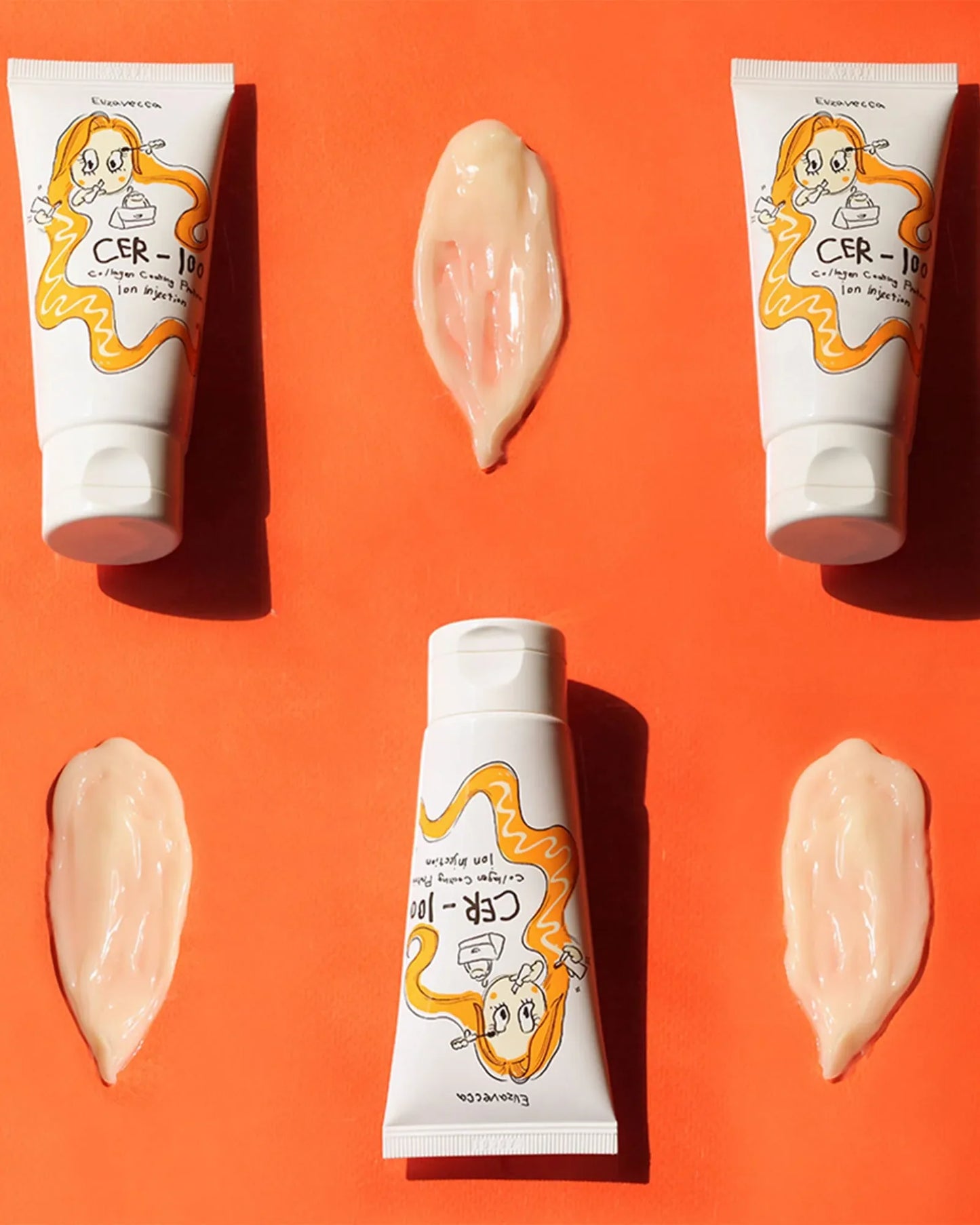 CER-100 Collagen Coating Protein Ion Injection | Tratamiento Hidratante Sin Enjuague