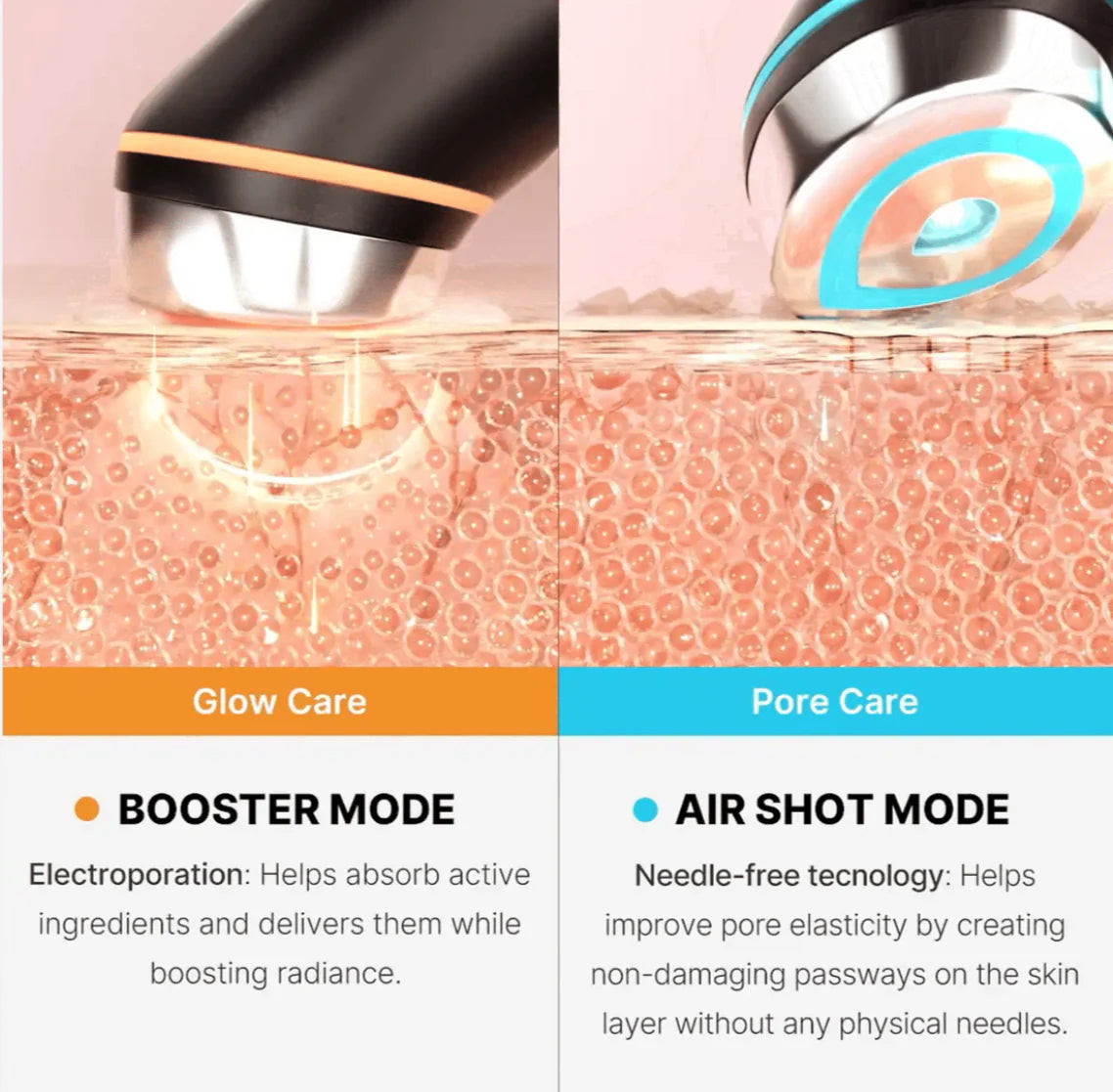 AGE-R Skin Booster Pro Ex | Dispositivo de terapia para skincare