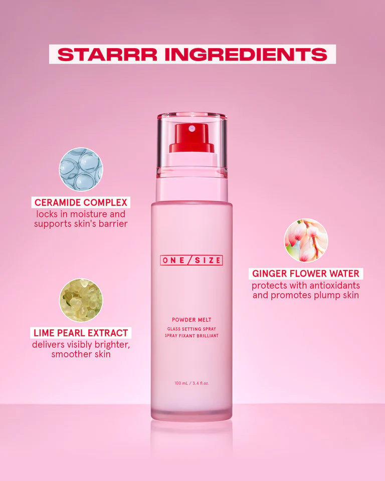 Powder Melt Glass Setting Spray | Fijador de maquillaje