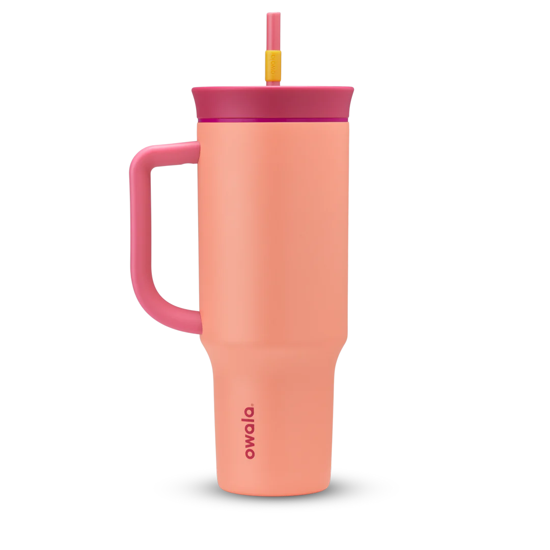 Lemonade Luau Tumbler 40oz | Termo con asa