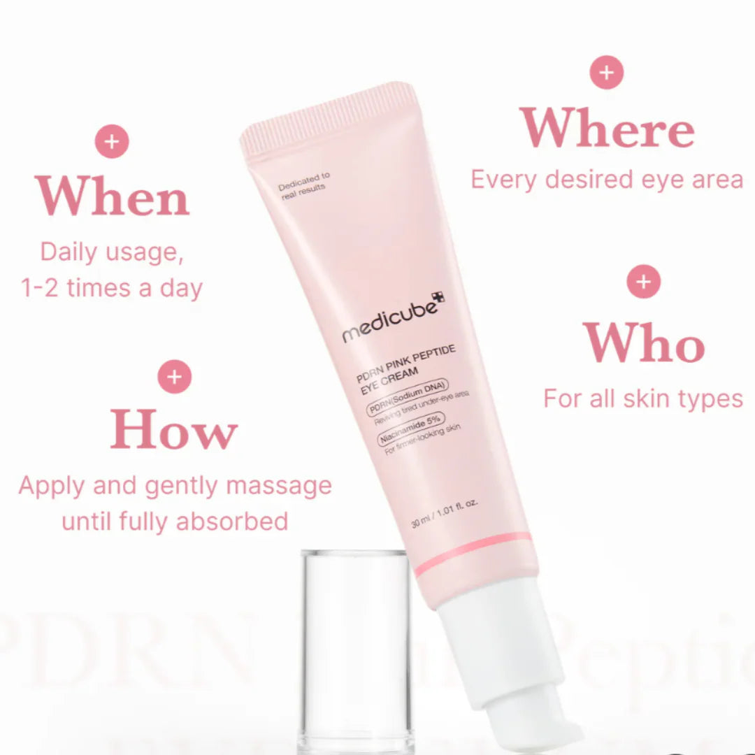 PDRN Pink Peptide Eye Cream | Contorno para ojos