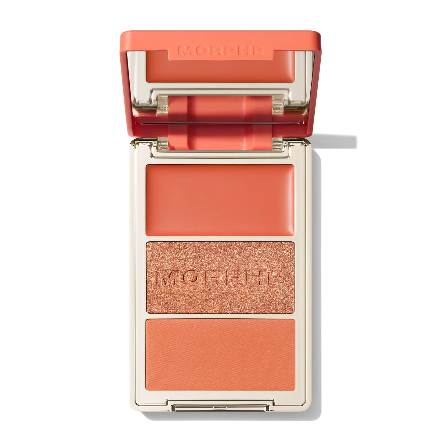 Cheek Thrills Multi-Finish Face Trio | Paleta de rubor en crema y polvo