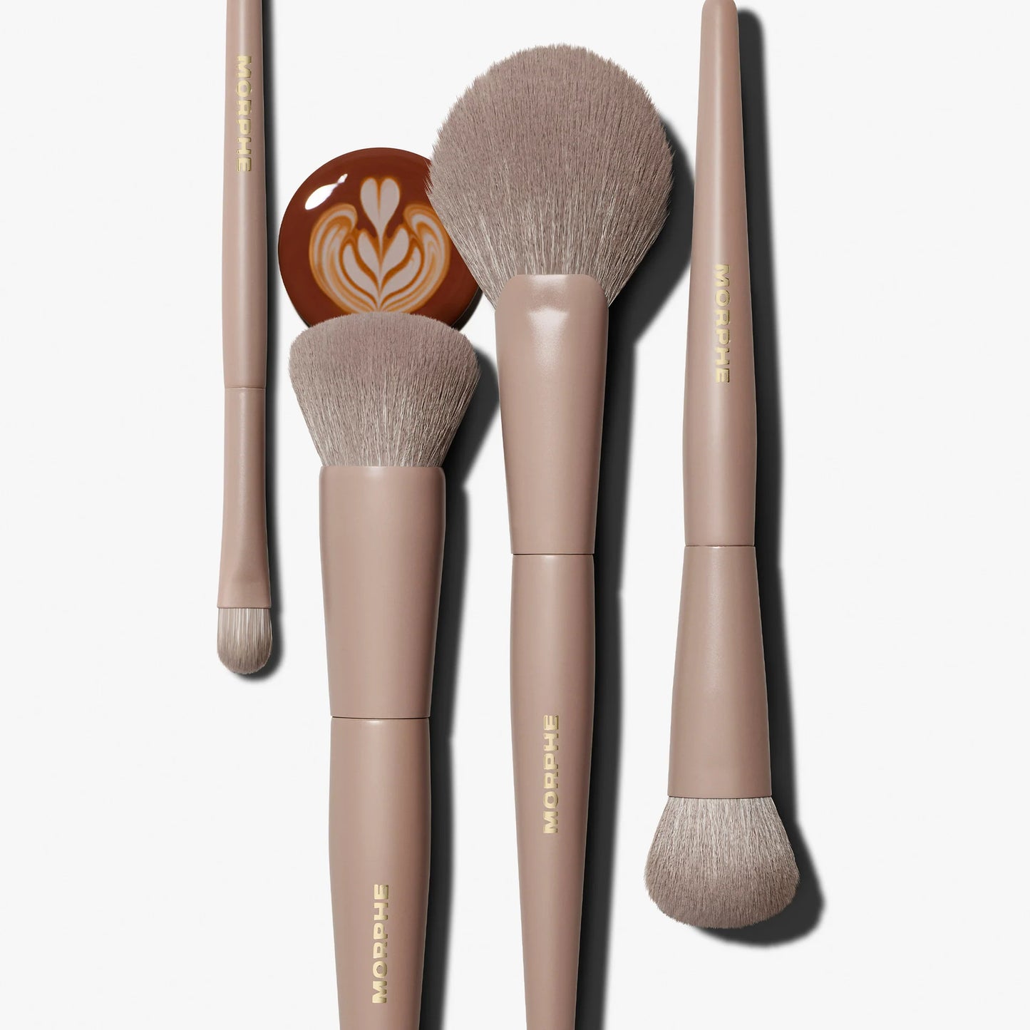 Iced Mocha | 4-Piece Face Brush Set | Set de brochas
