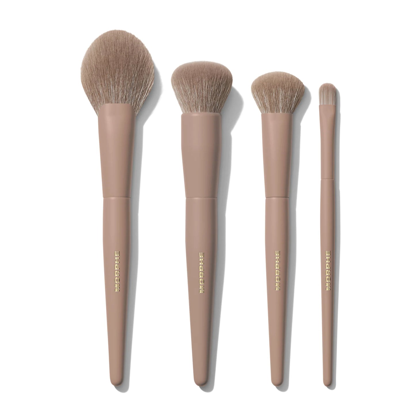Iced Mocha | 4-Piece Face Brush Set | Set de brochas