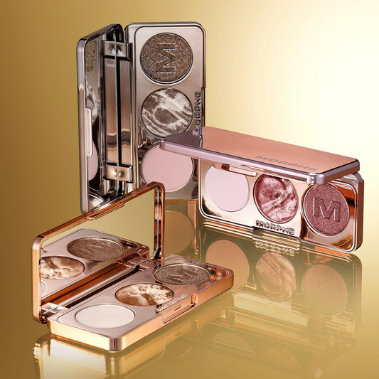 Dazzling Metallics Eyeshadow Trio | Trio de Sombras