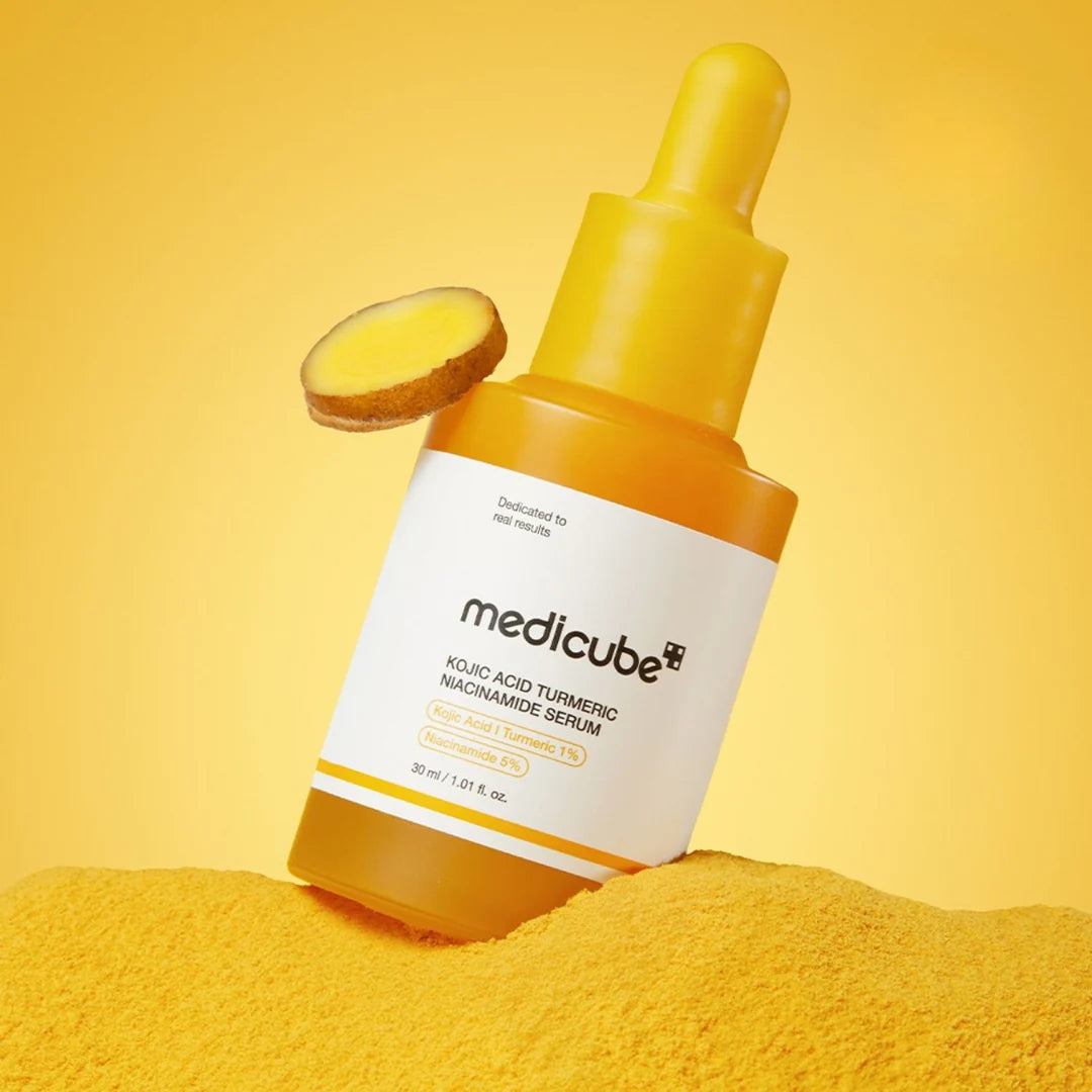 Kojic Acid Turmeric Niacinamide Serum | Suero facial de ácido kojico | Despigmentante y aclarante
