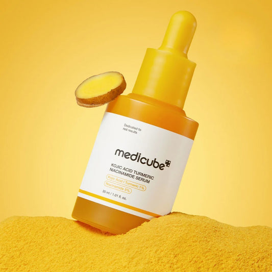 Kojic Acid Turmeric Niacinamide Serum | Suero facial de ácido kojico | Despigmentante y aclarante