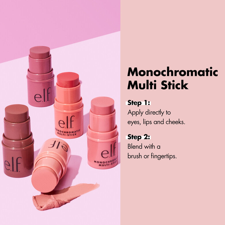 Monochromatic Multi Stick | Multiusos en barra | Rubor - Sombra - Labial