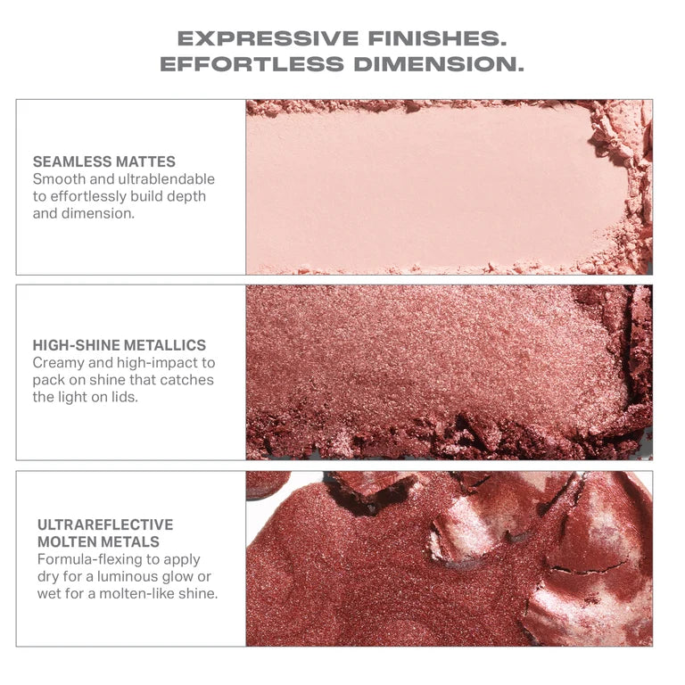 Dazzling Metallics Eyeshadow Trio | Trio de Sombras