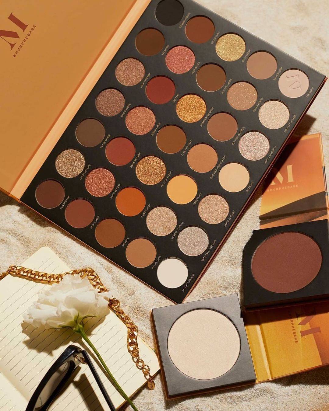 35U Gilded Desert Eyeshadow Palette | Paleta de sombras