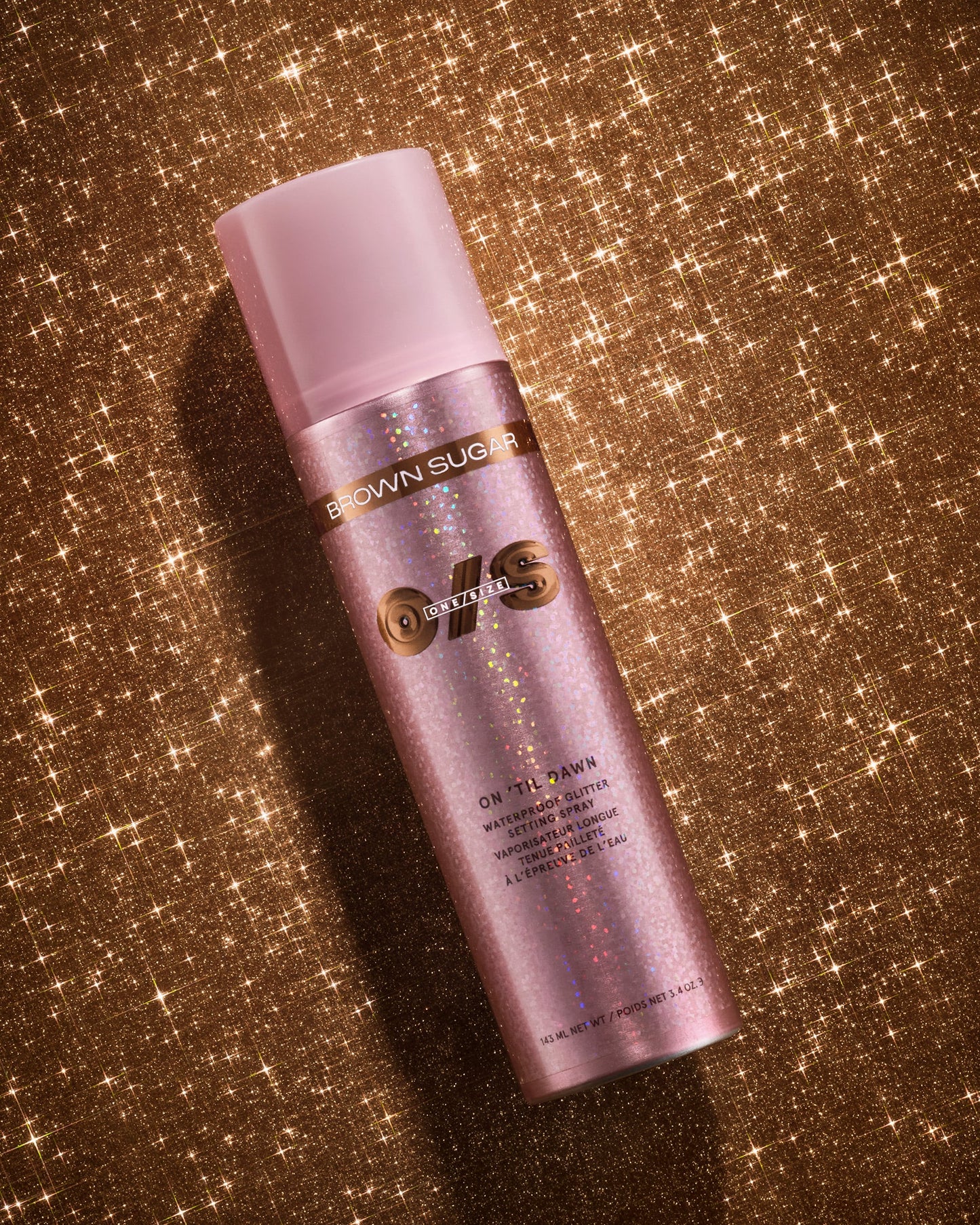 Brown Sugar On Til Dawn Setting Spray | Fijador de maquillaje con glitter