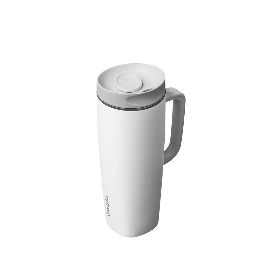 SHY MARSHMALLOW | Smoothsip Slider with Handle | Termo con asa 20 y 12 oz