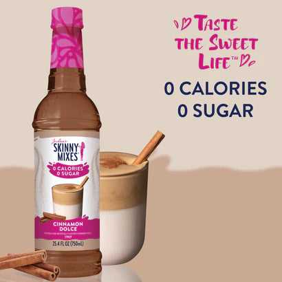 Sugar Free Cinnamon Dolce Syrup | Jarabe de Canela