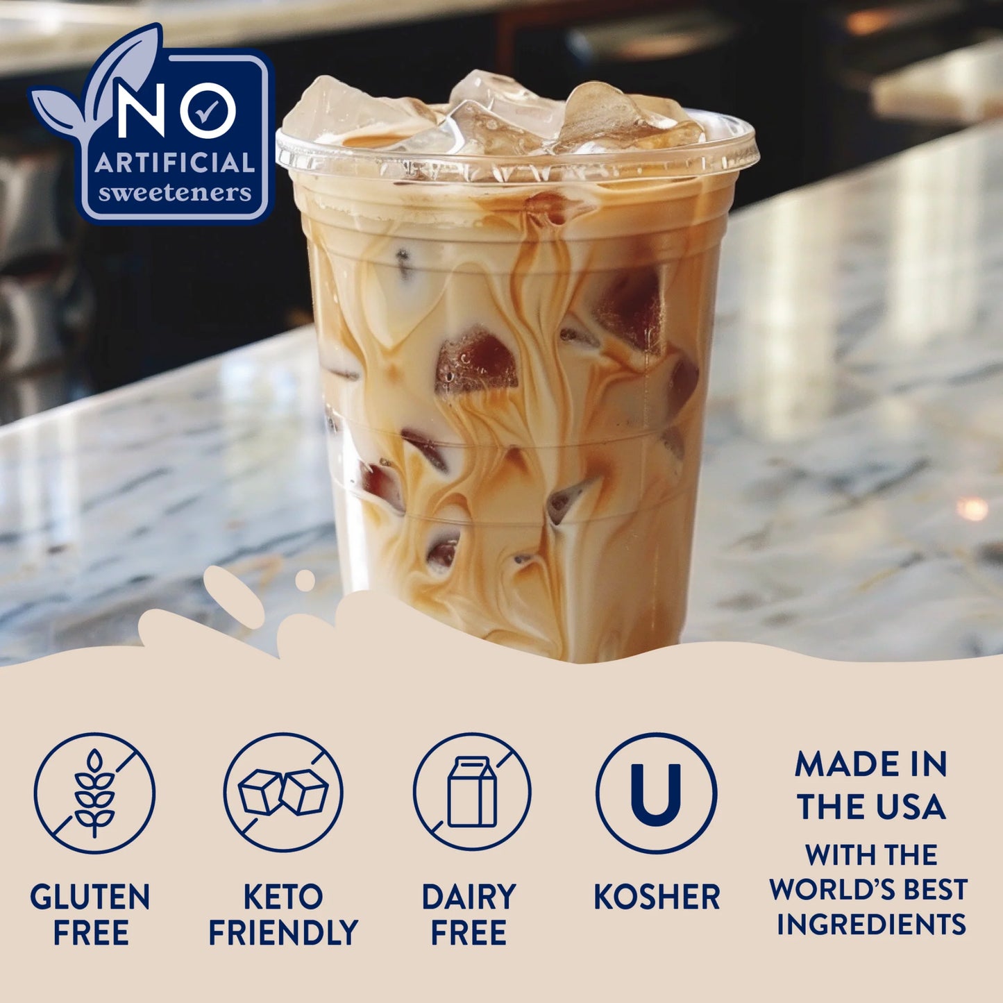 Sugar Free Caramel Syrup | Jarabe de Vainilla Francesa