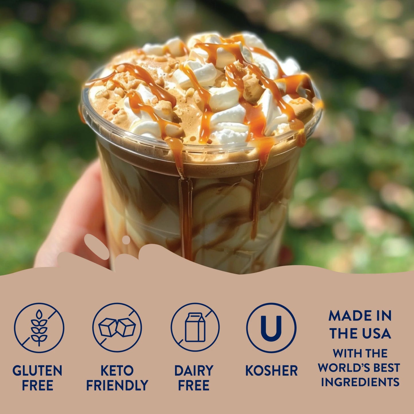 Sugar Free Salted Caramel Syrup | Jarabe de Caramelo Salado