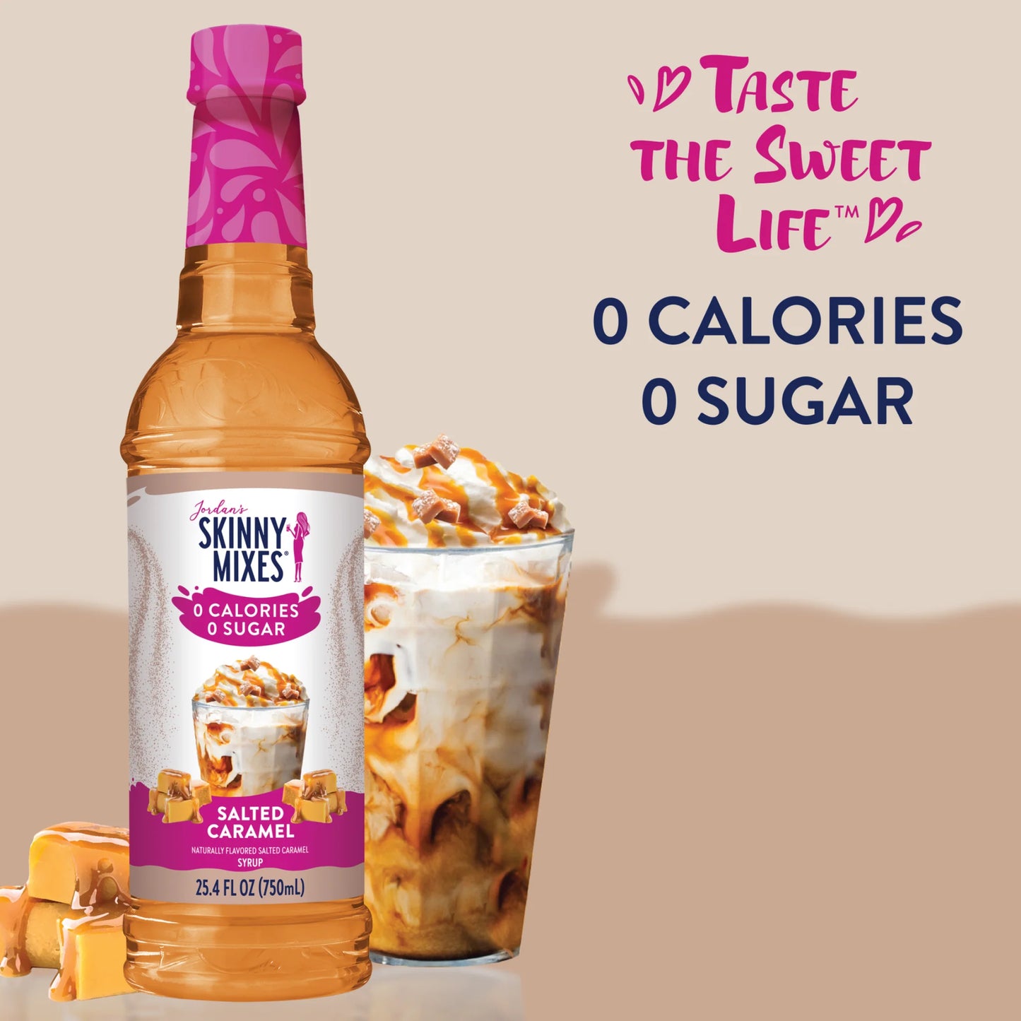 Sugar Free Salted Caramel Syrup | Jarabe de Caramelo Salado