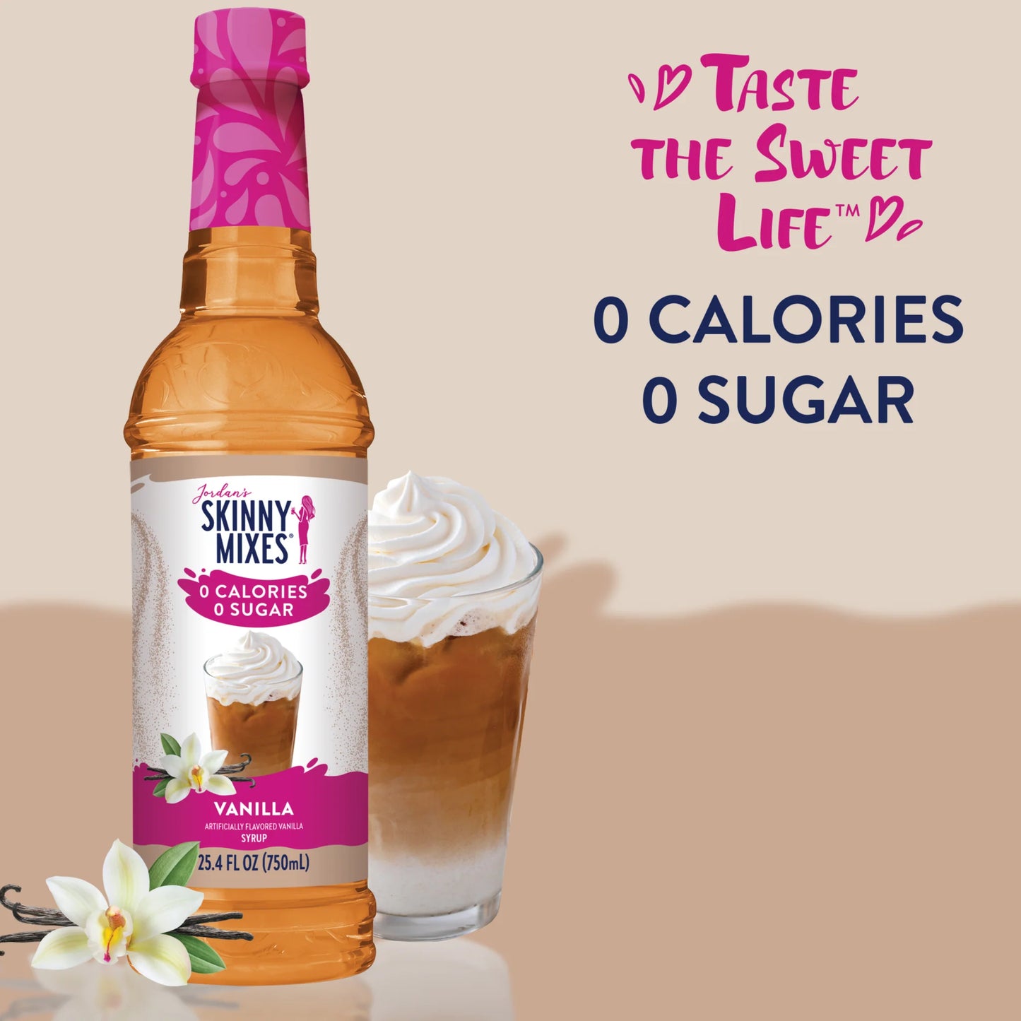 Sugar Free Vanilla Syrup | Jarabe de Vainilla