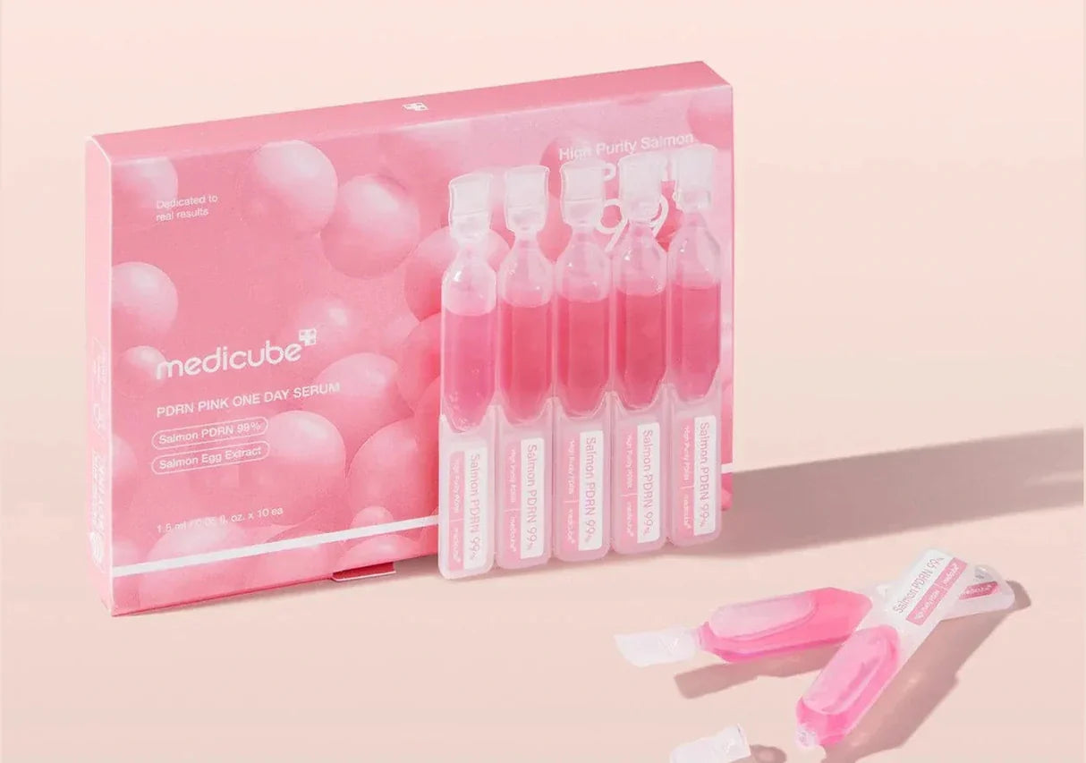 PDRN Pink One Day Serum 10 PCS | Ampolleta Hidratante y Antiedad
