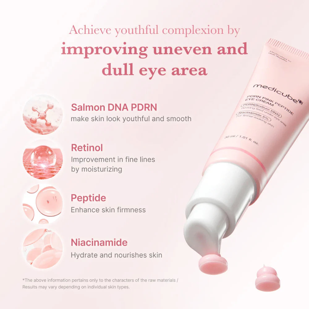 PDRN Pink Peptide Eye Cream | Contorno para ojos