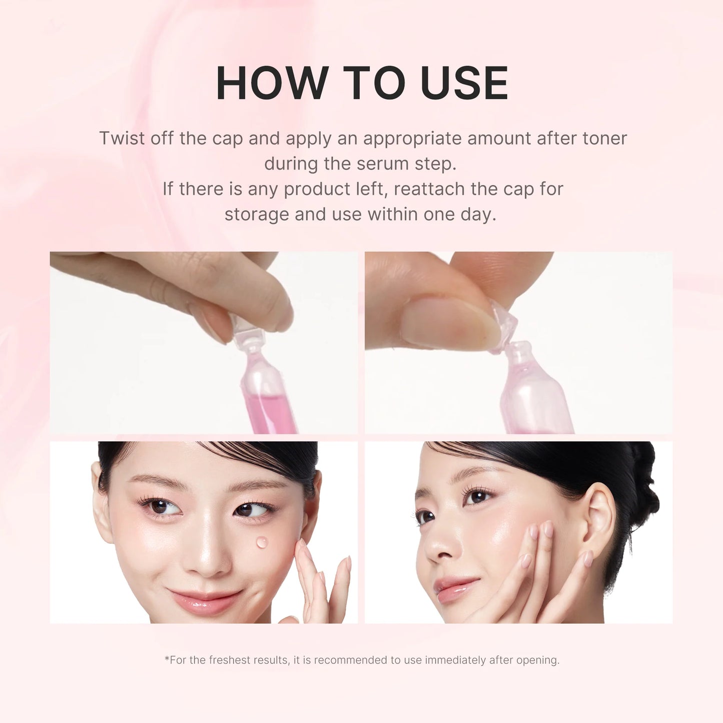 PDRN Pink One Day Serum 10 PCS | Ampolleta Hidratante y Antiedad